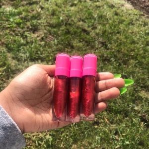 Red lipgloss bundle 3pack